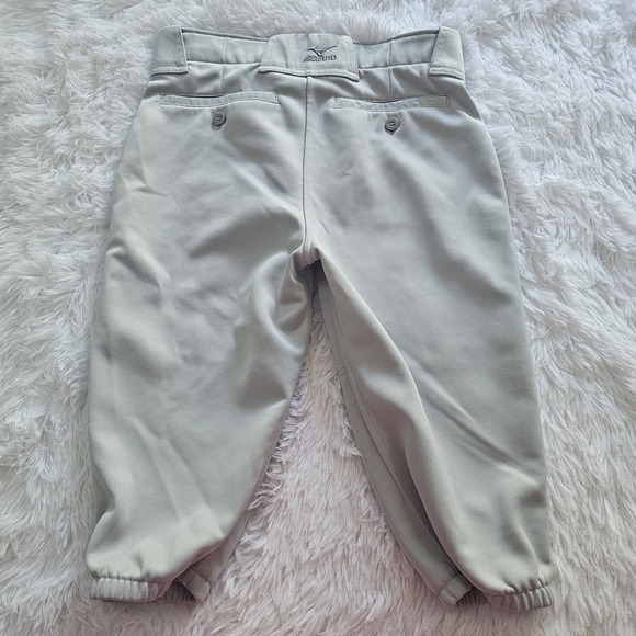 EUC Mizuno Gray baseball knickers YXL - Picture 4 of 8